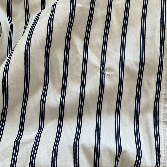 Blue and White Striped Calvin Klein Dress - Picture 12 of 12